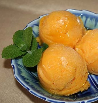 This Mango Sorbet with a Splash of Tequila is bright and tangy, and it makes a solid end to a spicy meal at any time of year!