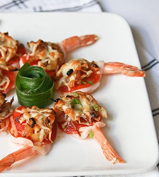 Recipe for Pepperoni Shrimp Bites