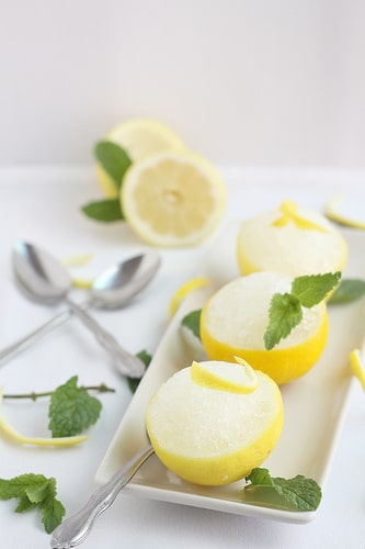 Sugar Free Lemon Sorbet