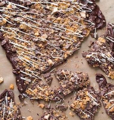 Recipe for Butterfinger Candy Bark