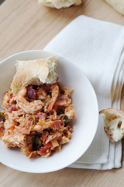 Recipe for Chicken and Shrimp Jambalaya