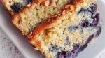 This Lemon Blueberry Oatmeal Bread is really moist with oodles of succulent blueberries in it and the texture is sort of a hybrid between that of a cake and a bread.