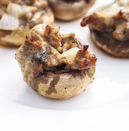 sausage-pepper-jack-stuffed-mushrooms