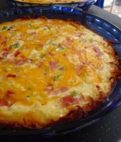 Hash Brown Quiche Recipe - STL Cooks