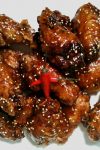 Here is yet another Korean fried chicken recipe that we made recently with a sweet & spicy glaze. We have been yearning for something hot and spicy and we finally got it.