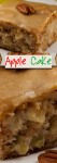 Apple Cake Recipe – This is my favorite cake, I have tried many apple cakes over the years and this is a winner!! So moist and dense, with a caramel taste, cannot say enough, just try it and see.