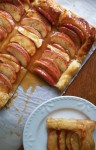 Caramel Apple Tart – When we get home from apple picking, I always, always make a sweet treat. This Caramel Apple Tart was simple to make and will quickly become an any time treat.