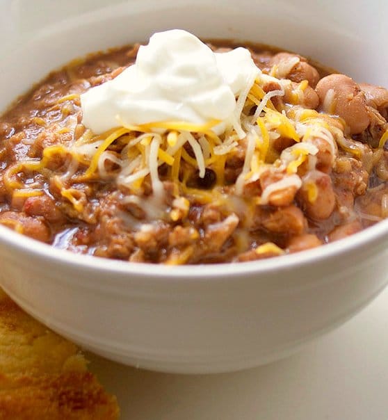 Crock Pot Chili with Beans - STL Cooks