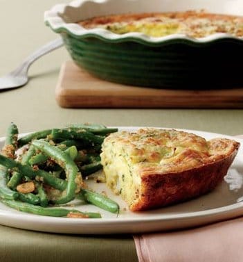 Quiche can be loaded with extra calories from eggs, milk and cheese, not to mention the crust. But this Crustless Cauliflower Quiche does away with the crust while maintaining the flavor.