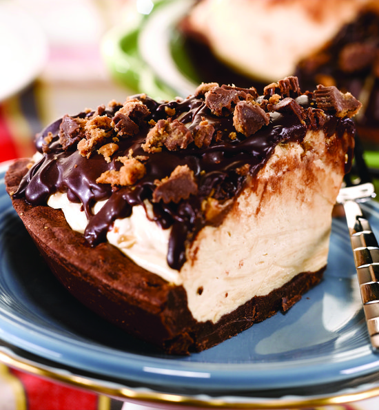 Peanut Butter Cup Icebox Pie