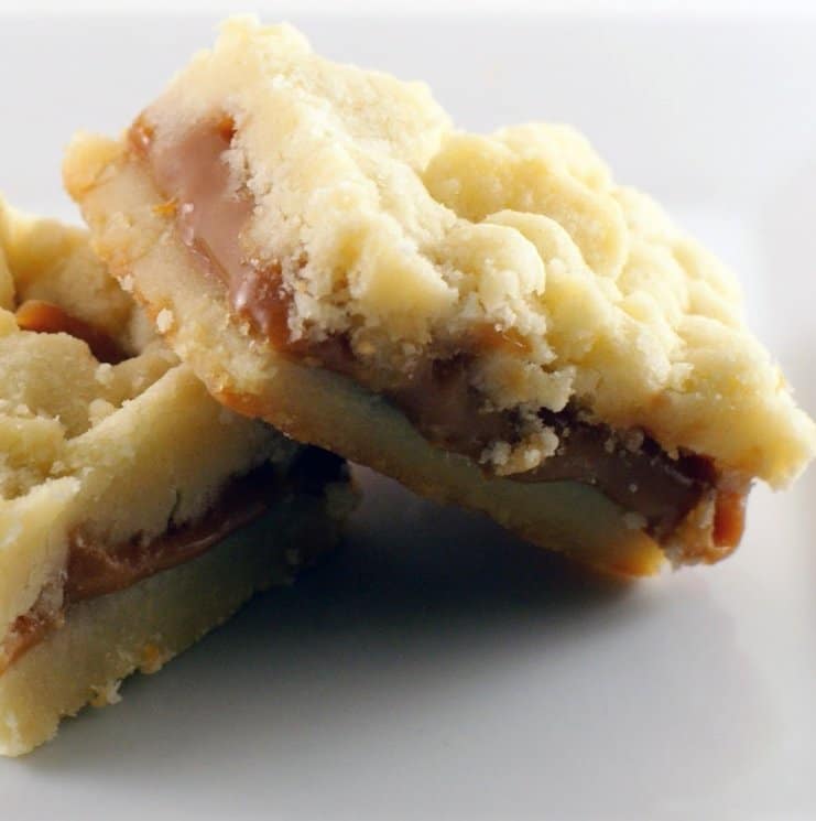 Yes these Salted Caramel Butter Bars are rich. Yes they are supremely buttery. Yes, they melt in your mouth. No, you cannot just eat one. They are just that amazingly good.