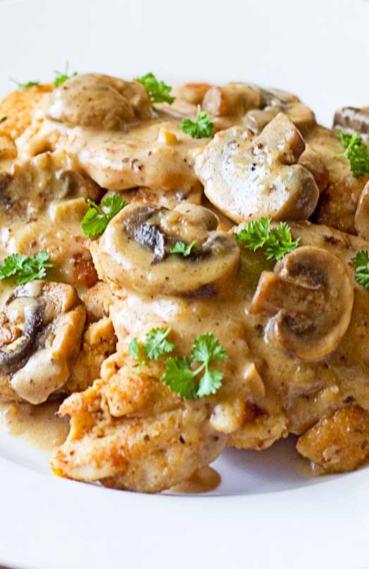A simple yet elegant dish. This Chicken Marsala is perfect for a romantic dinner, or any dinner for that matter.