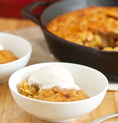Recipe for Apple Pie Skillet Cake