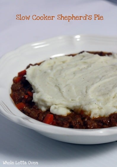 Recipe for Slow Cooker Shepherds Pie