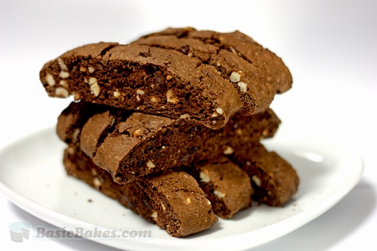 Recipe for Chocolate Hazelnut Biscotti