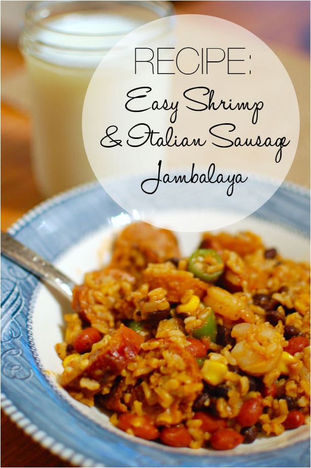 Easy Shrimp and Italian Sausage Jambalaya Recipe STL Cooks