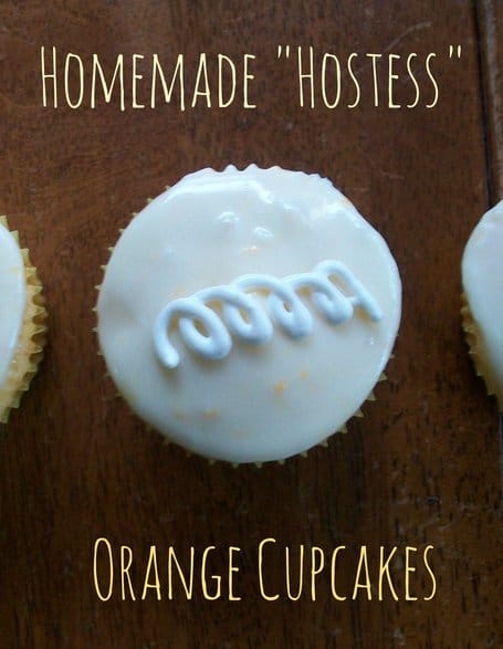 Recipe for Homemade Hostess Orange Cupcakes