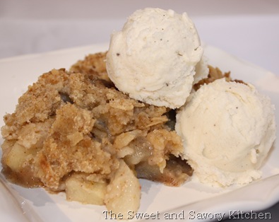 Recipe for Apple and Pear Crisp