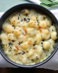 Recipe for Baked Gnocchi with Sage and Cheese