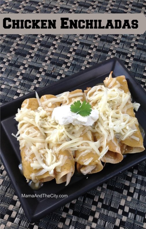 Recipe for Chicken Enchiladas