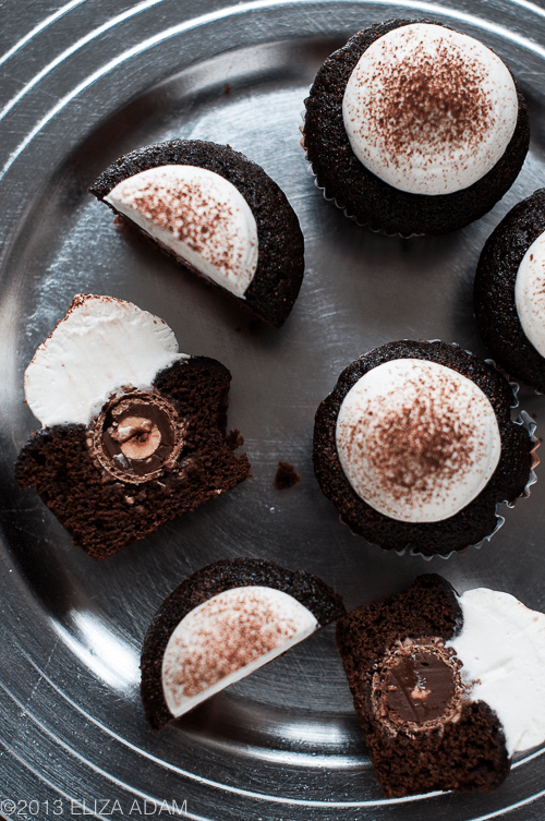 Recipe for Chocolate Hazelnut Cupcakes
