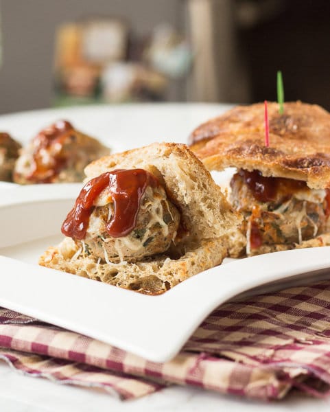 Recipe for Italian Turkey Meatball Sliders