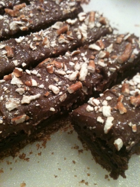 Recipe for Nutella Pretzel Brownie Bars