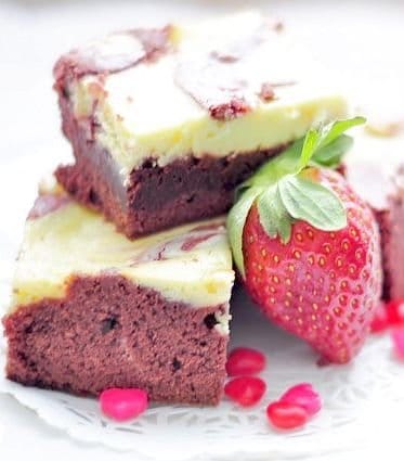 Recipe for Red Velvet Brownies