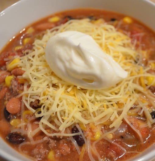 Recipe for Taco Ranch Chili