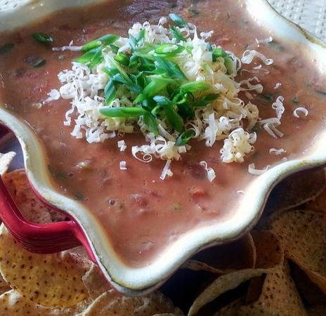 Recipe for Addictive Refried Bean and Cheese Dip