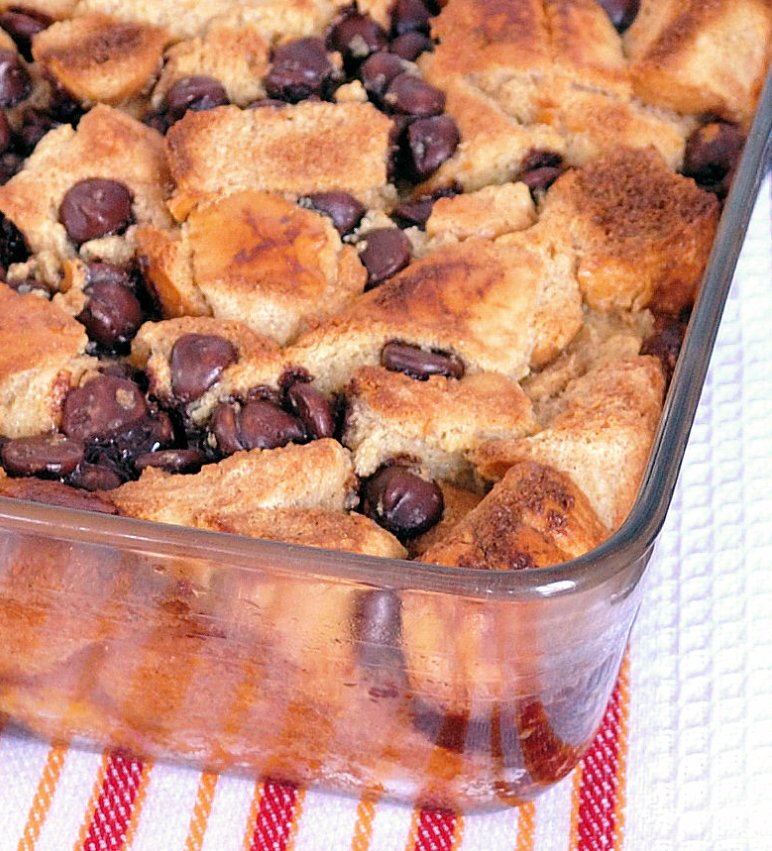 Chocolate Chip French Toast Casserole