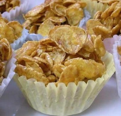 Recipe for Sweet and Crunchy Cornflake Cupcakes