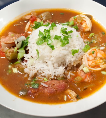 Recipe for Turkey Sausage and Shrimp Gumbo