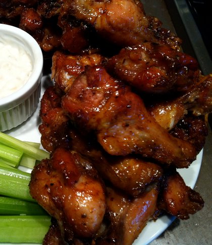 Recipe for Game Day Hot Chicken Wings