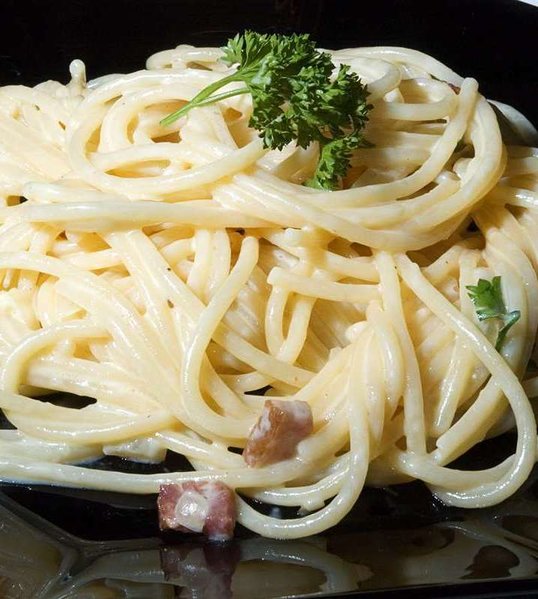 Recipe for Spaghetti with Carbonara Sauce