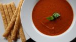 Creamy Tomato Soup and Cheese Straws Recipe – It always happens this time of the year that I crave a nice bowl of soup.  Tomato soup is one of my favorites and I usually like a grilled cheese sandwich with it, but this time I decided to make cheese straws.