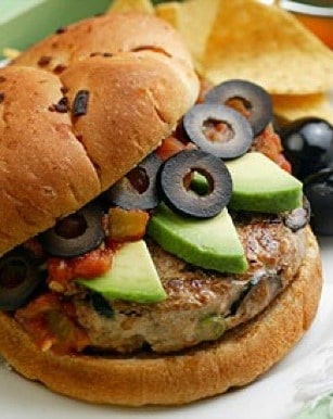 Mexican-Turkey-Burgers