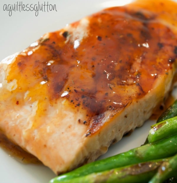 Recipe for Smokey Apricot Glazed Salmon