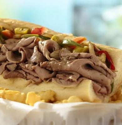 Slow Cooker Chicago-Style Italian Beef