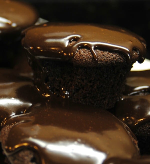 Recipe for Chocolate Guinness Cupcakes with Cocoa Glaze