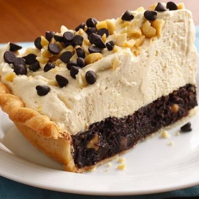 Recipe for Must-Try Peanut Butter Brownie Pie