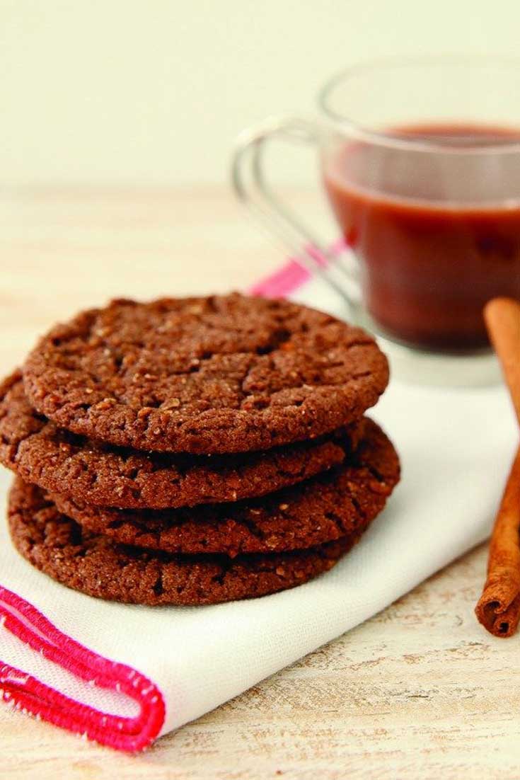 Mexican Hot Chocolate Snickerdoodle Crunch Cookies