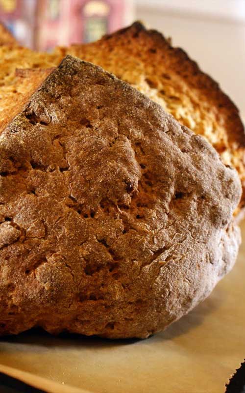 Irish Brown Bread Recipe - This bread is simple, straight-forward, and absolutely delicious. Do give it a try soon.