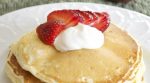 Strawberries and Cream Cheesecake Pancakes Recipe – You will love these pancakes because the are light, fluffy and you don’t need any syrup. The yogurt cream and fresh strawberries provide a nice balance of flavors and freshness.