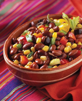 This Marinated Black Bean Salad recipe is healthy and delicious, making it perfect for potlucks, parties and busy weeks.