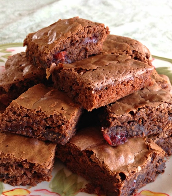 StrawberryChocolateBrownies