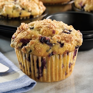 Old-Fashioned Wild Blueberry Muffins