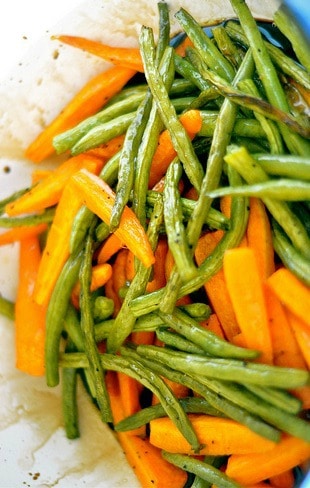 Minted Carrot and Green Bean Salad