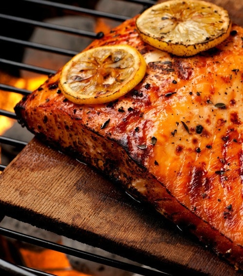 Cedar plank hotsell salmon bbq