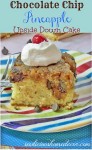 Recipe for Chocolate Chip Pineapple Upside Down Cake